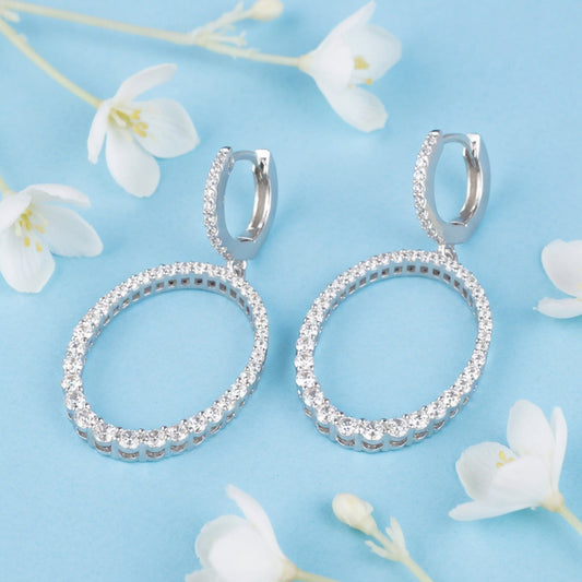 Celestial Starfall Earrings - S925 Sterling Silver